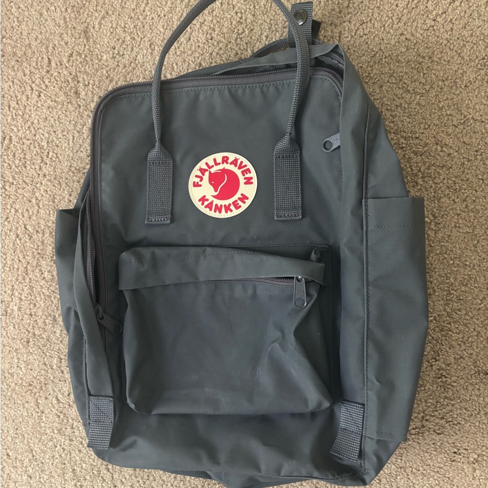 Fjallraven Kanken grey laptop backpack  -15 inch
